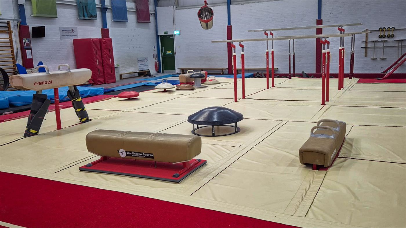 Men's Artistic gymnastics equipment at BGC