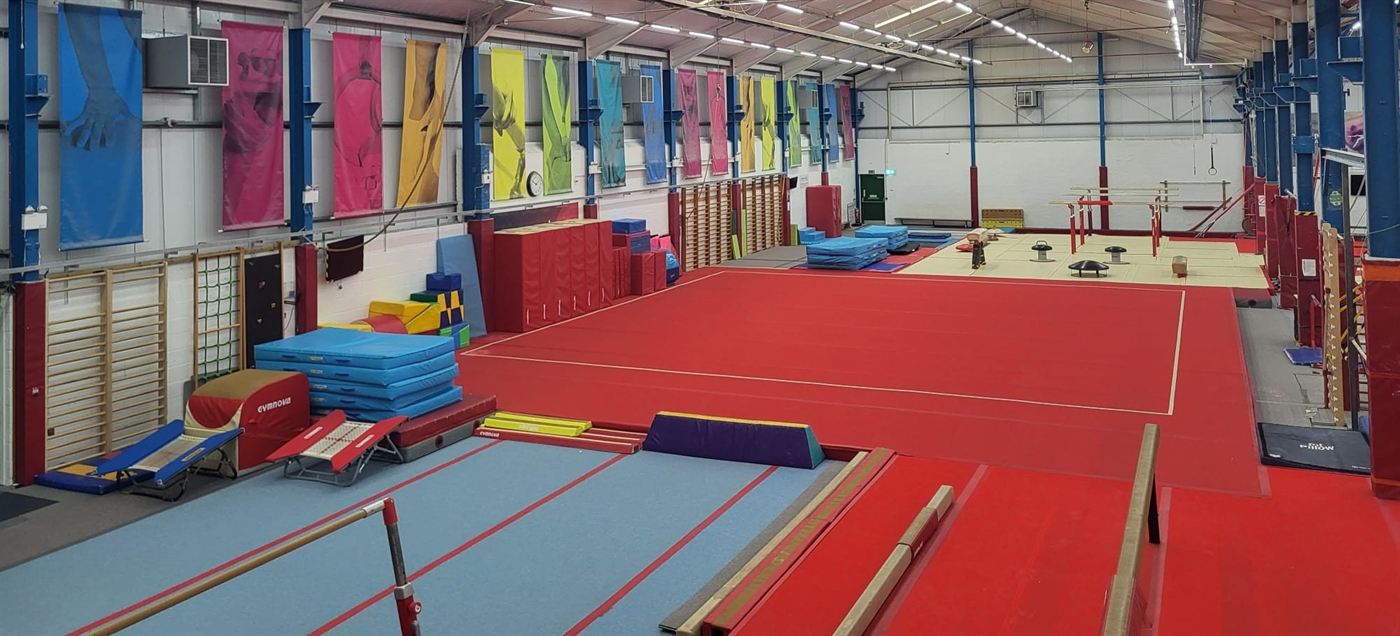 BGC gymnastics facility — floor and apparatus