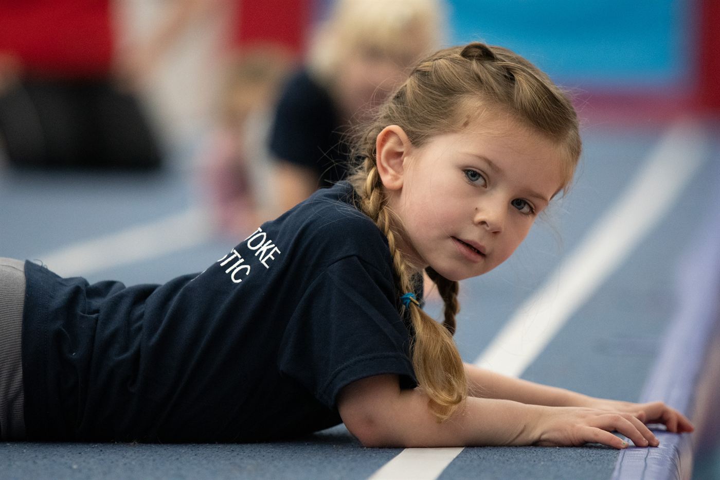 Children doing gymnastics at BGC Holiday Camp