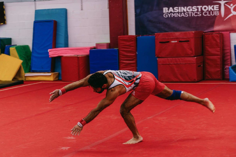 Adult gymnastics session at BGC
