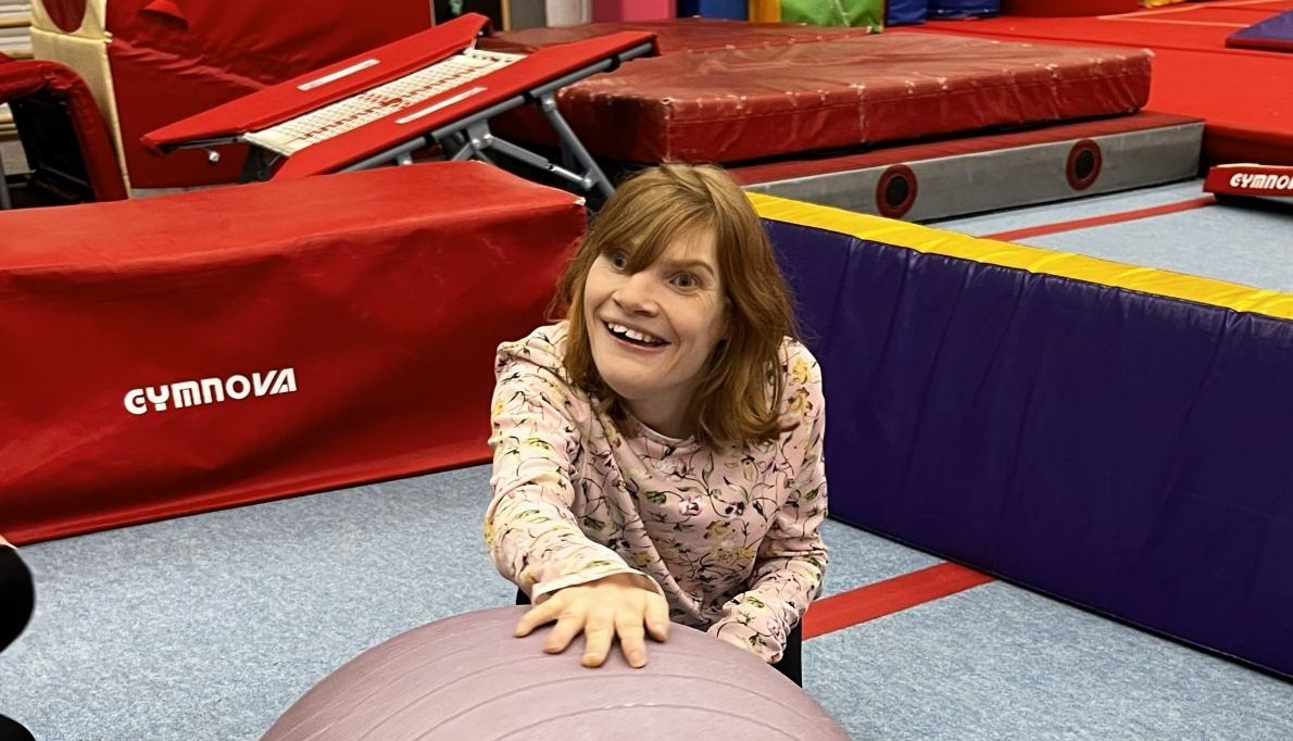 Disability gymnastics inclusive session