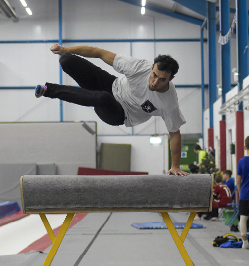 Open gymnastics session at BGC
